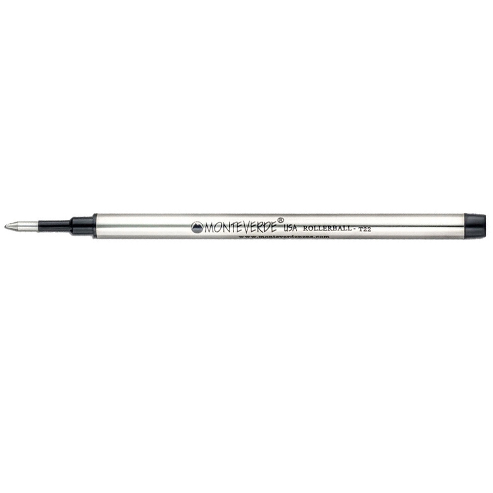 Monteverde Tintenroller-Mine Für Dupont Rollerball – Schwarz, Weicher Schreibfluss, Für Rechts- & Linkshänder